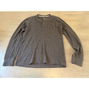 gray long sleeve ST JOHNS BAY shirt size small